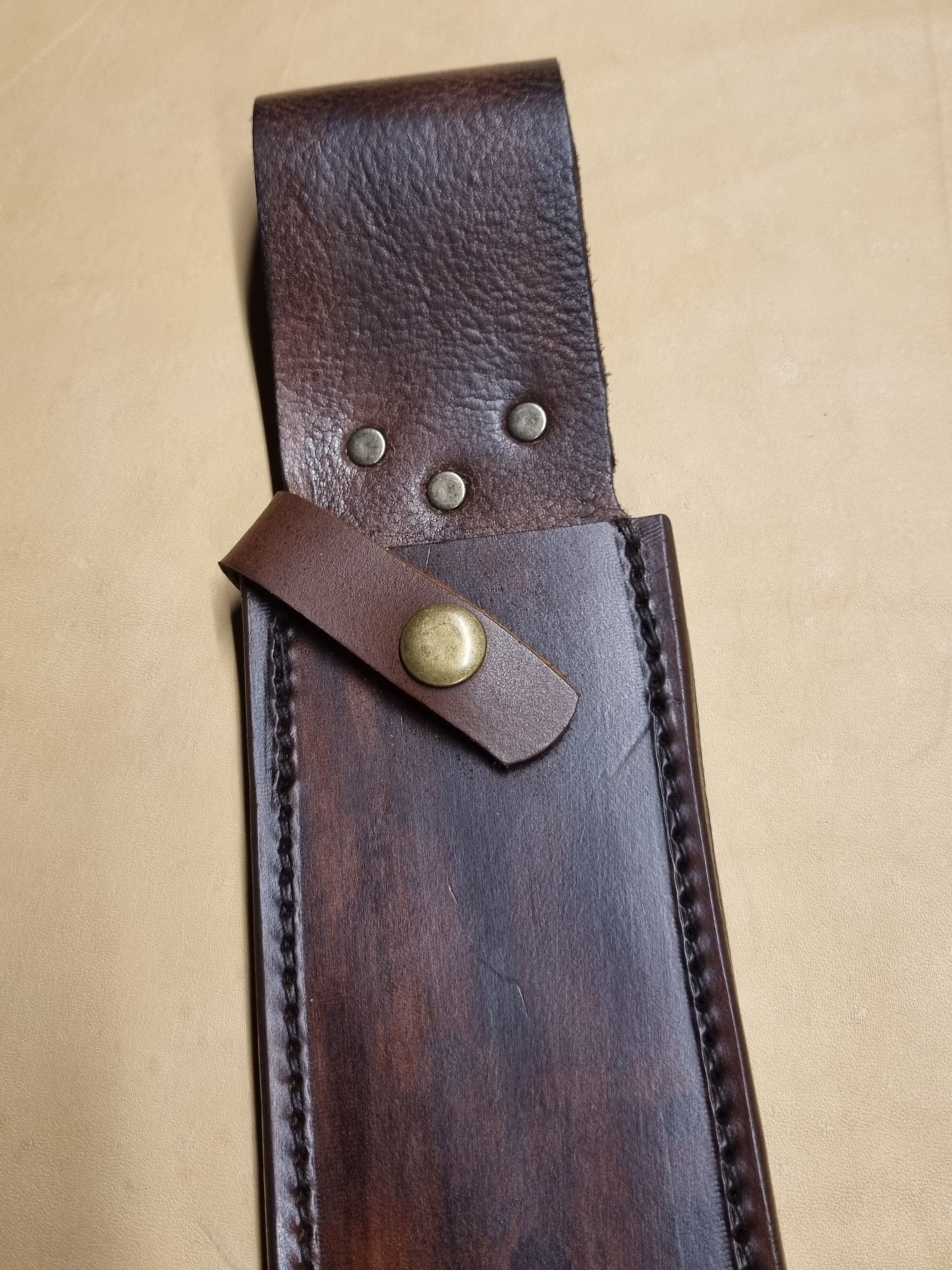 Leather Sheath for Bowie Knife Blades size 6 to 12"