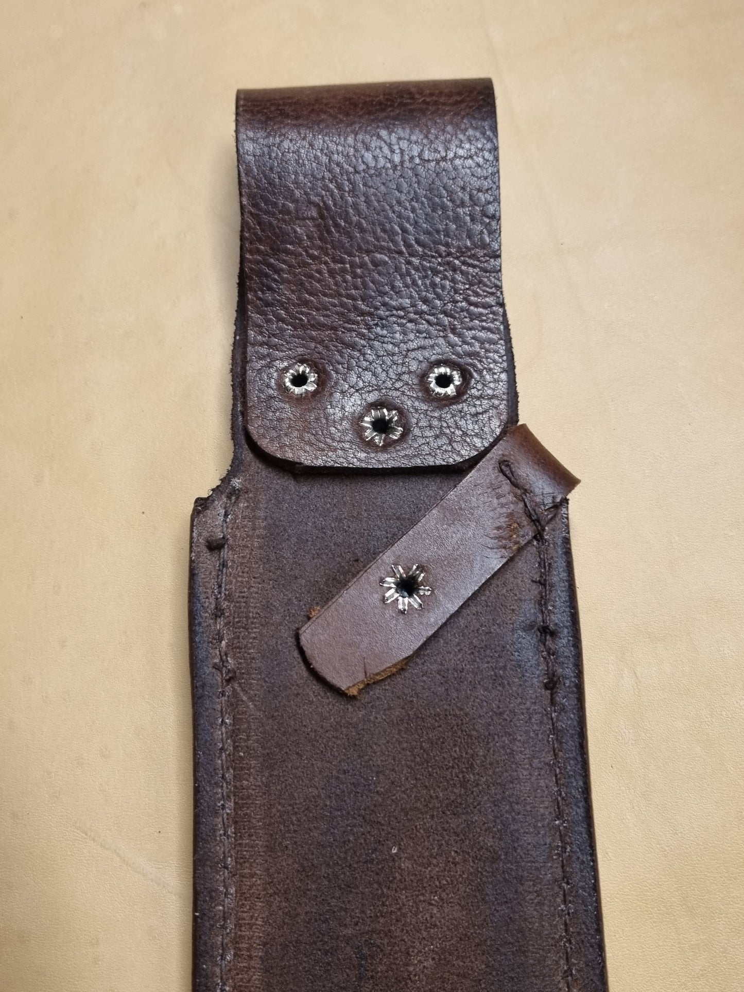 Leather Sheath for Bowie Knife Blades size 6 to 12"