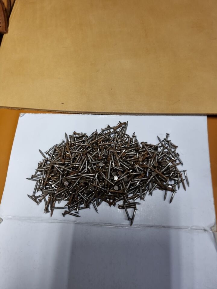 Shoe Repair Leather Heel Kit Leather Rectangle 12x9" Piece 200g Nails