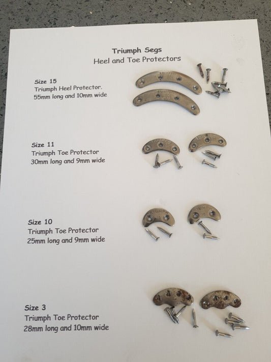 How to Protect Shoe Heels and Toes with Metal Segs