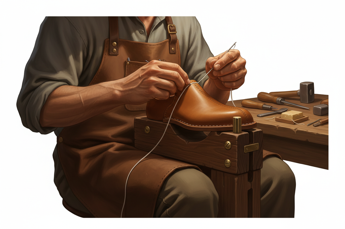 How to Use a Stitching Pony & Clam for Hand Sewing Leather