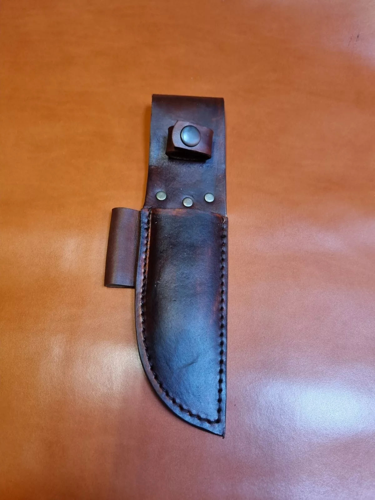 Leather Sheath for KA-BAR Becker Bowie KABK2 Knife