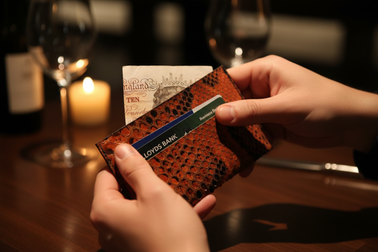 Anaconda Snakeskin Wallet Lifestyle
