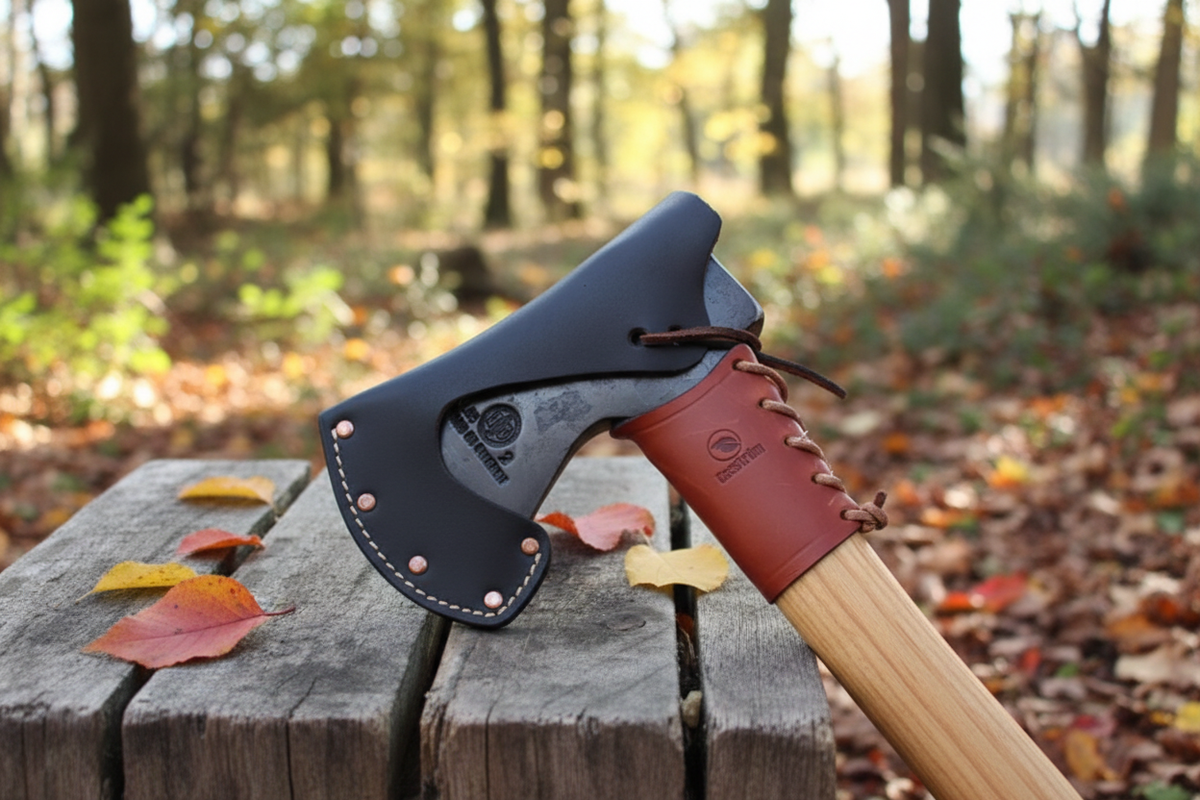 Axe Head Guard — Lifestyle Image