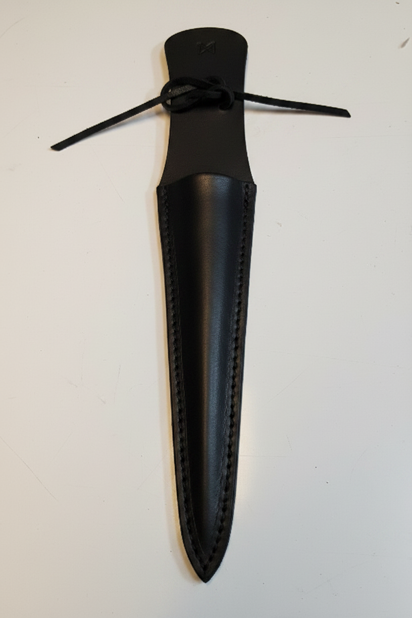 Bollock Dagger Sheath — Black Version