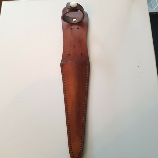 Leather Sheath for Fairbairn Sykes dagger knife 30 cm