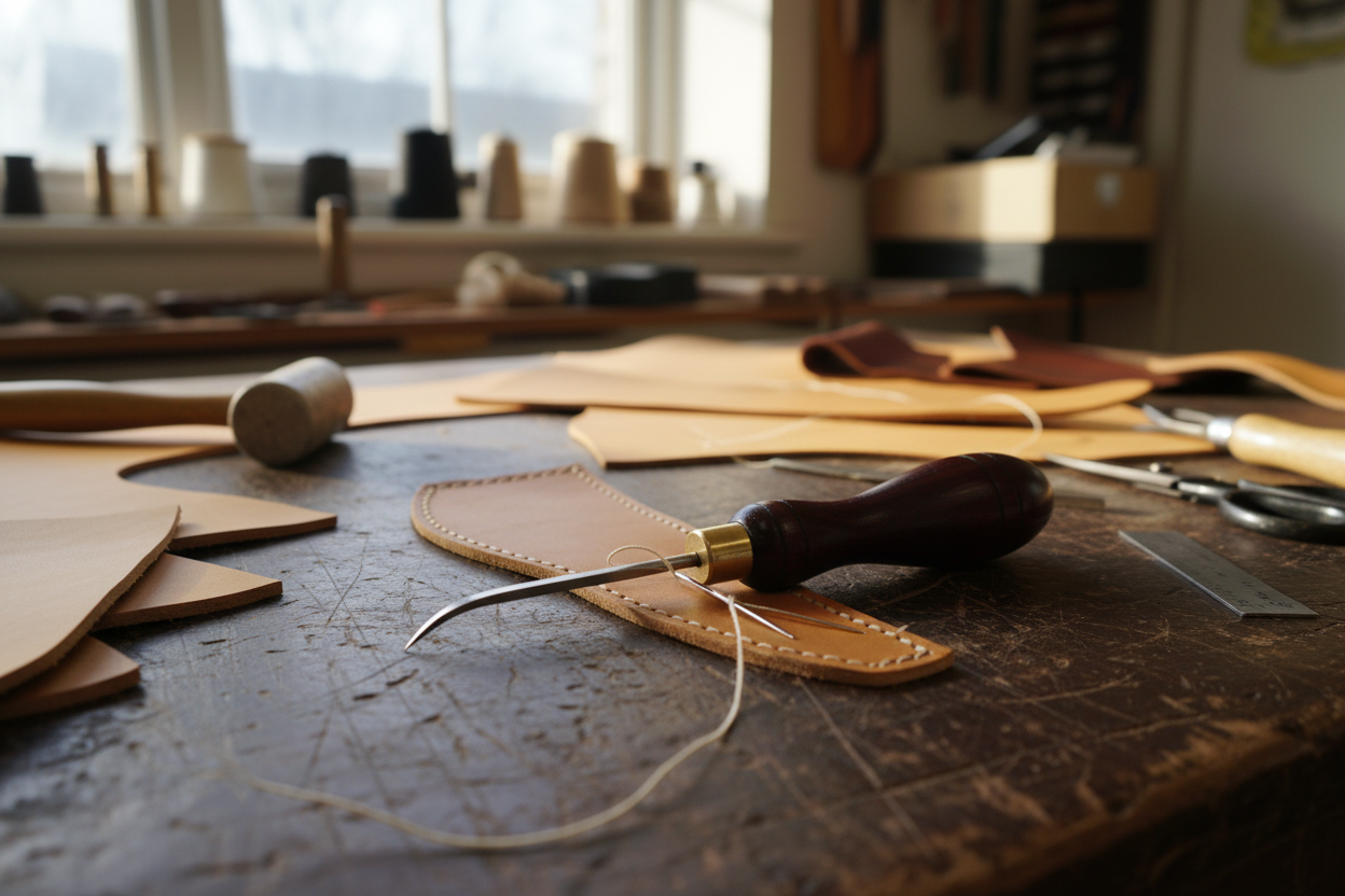 George Barnsley Curved Diamond Awl Lifestyle