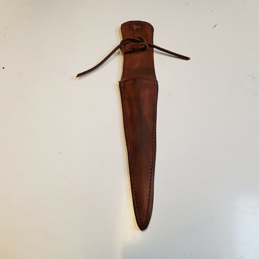 Leather Sheath for 13" Medieval Bollock Dagger