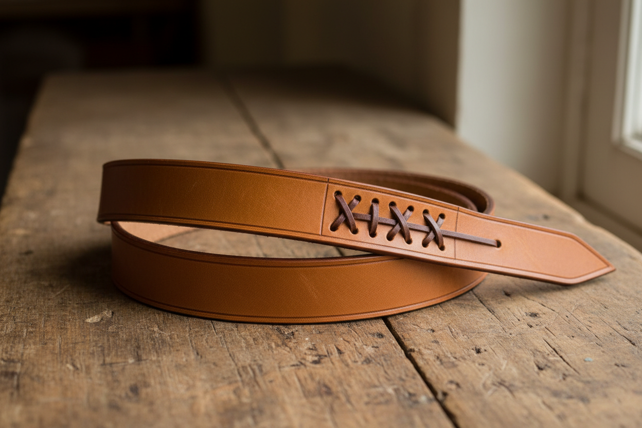 Medieval Wrap-Over Laced Belt
