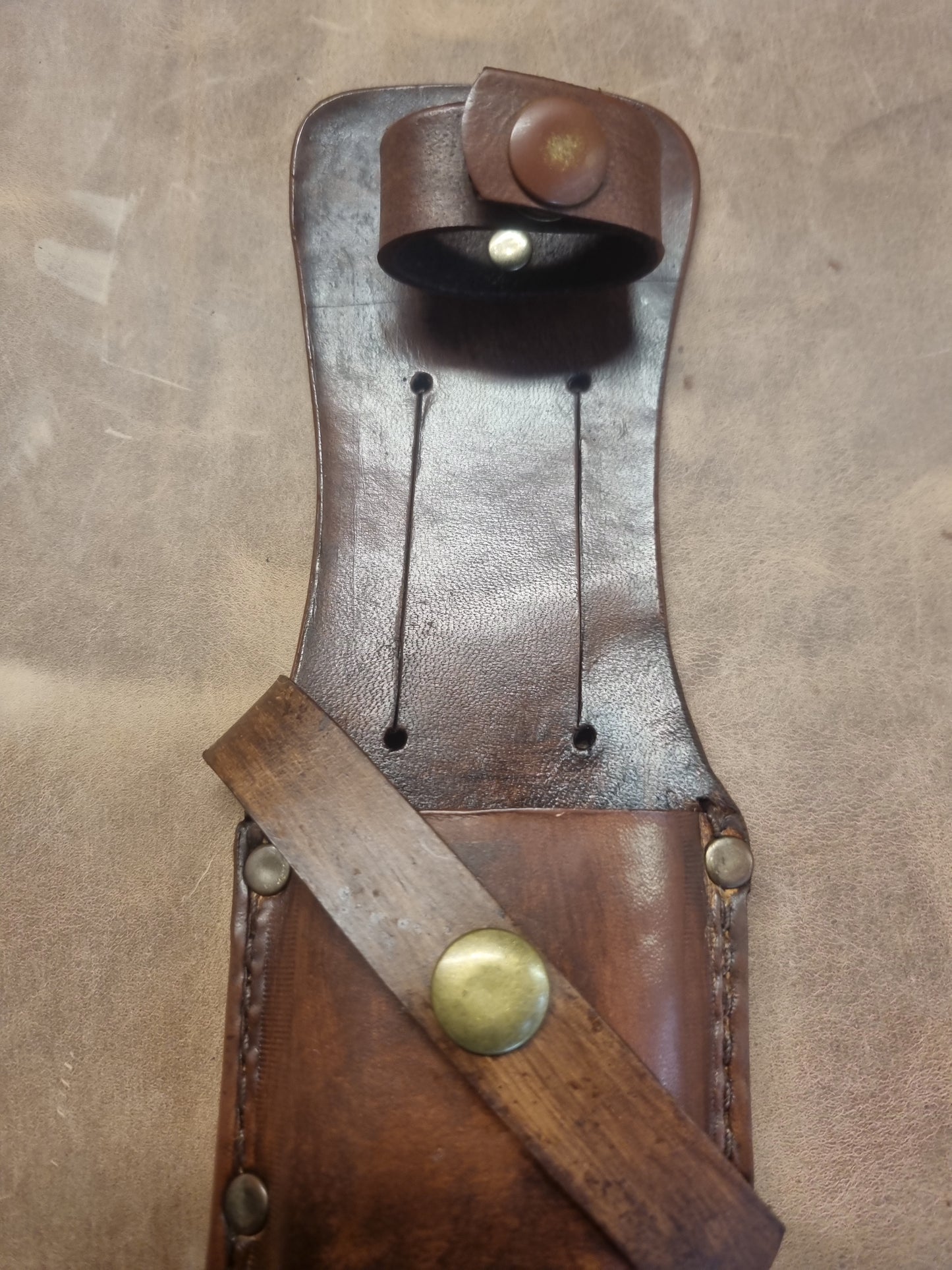 Handmade Leather Sheath for Medford Raider Combat Knife | Mukshy