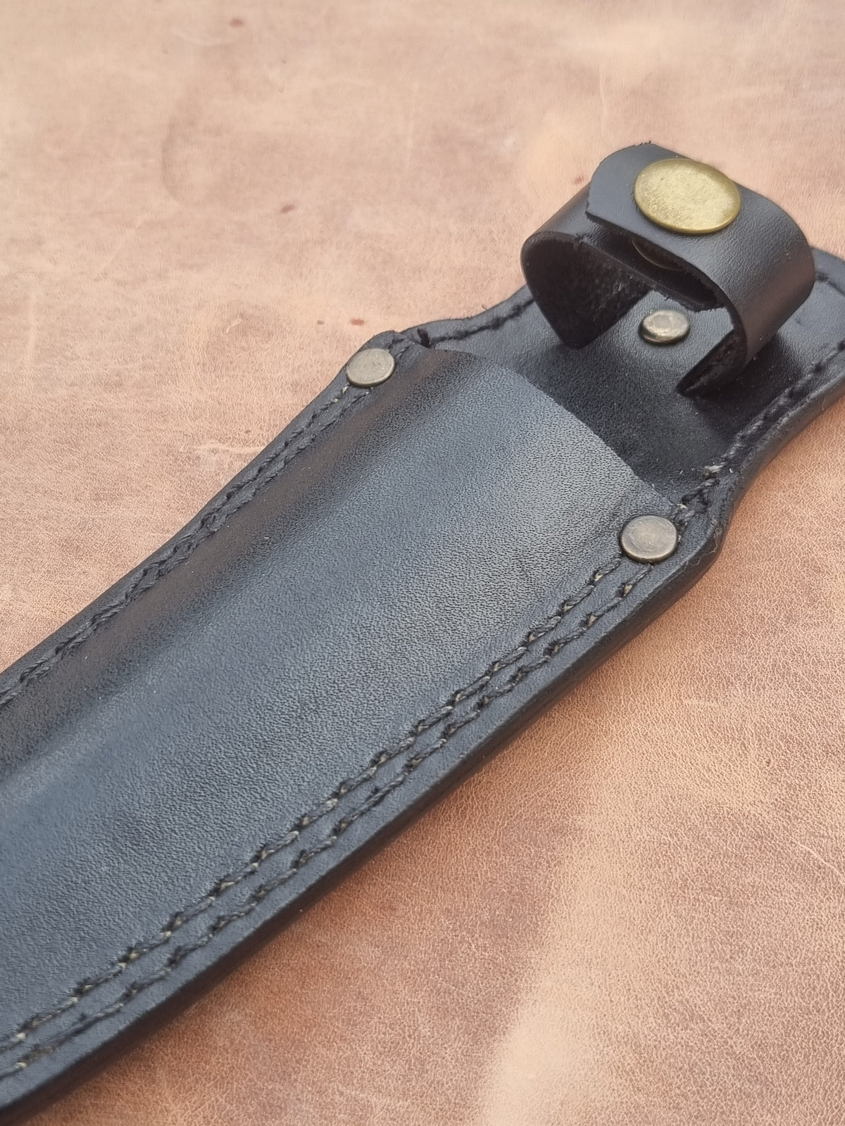 Leather Boot & Belt Sheath for SOG Pentagon Dagger 24cm | WW2 Militaria | Handmade in England