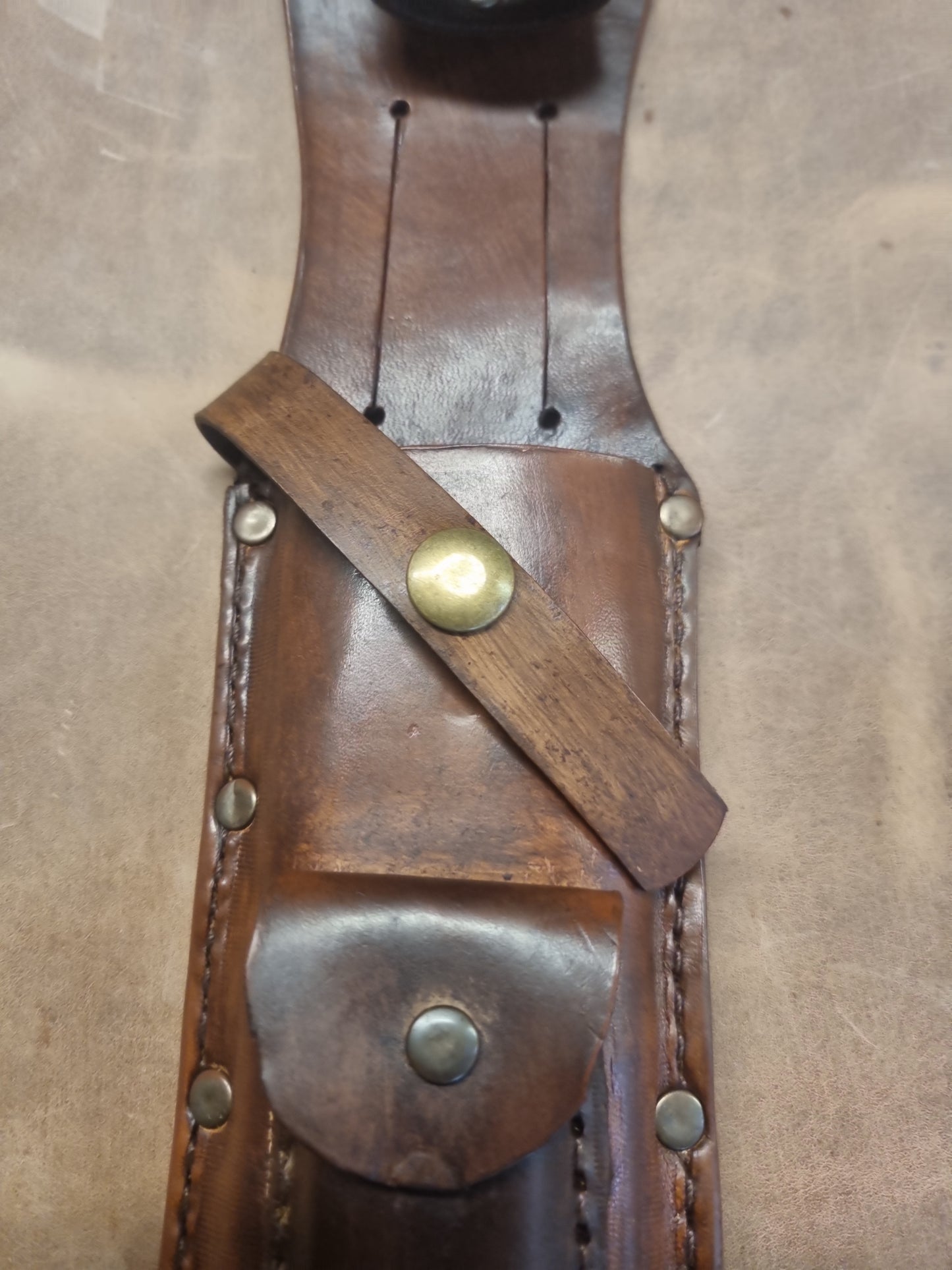 Handmade Leather Sheath for Medford Raider Combat Knife | Mukshy