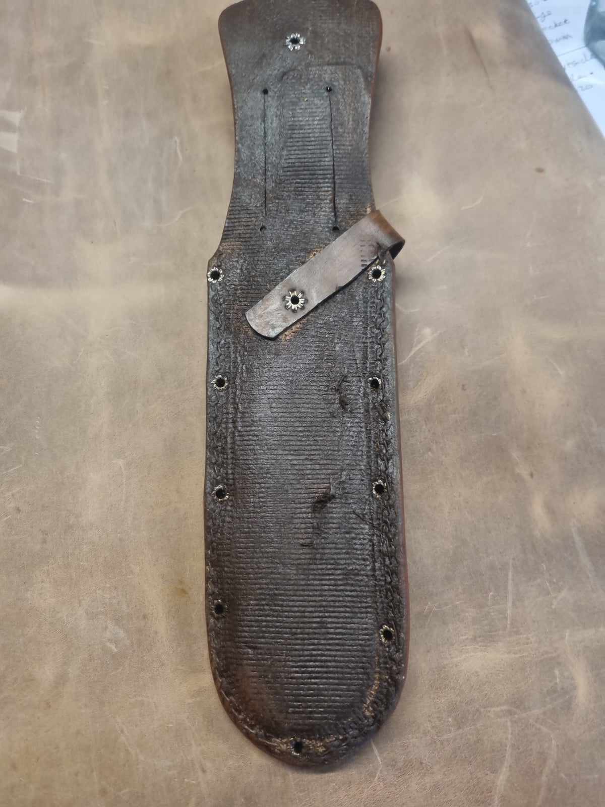 Handmade Leather Sheath for Medford Raider Combat Knife | Mukshy