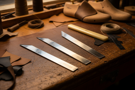 Shoemakers Leather Paring Knives Workshop Lifestyle