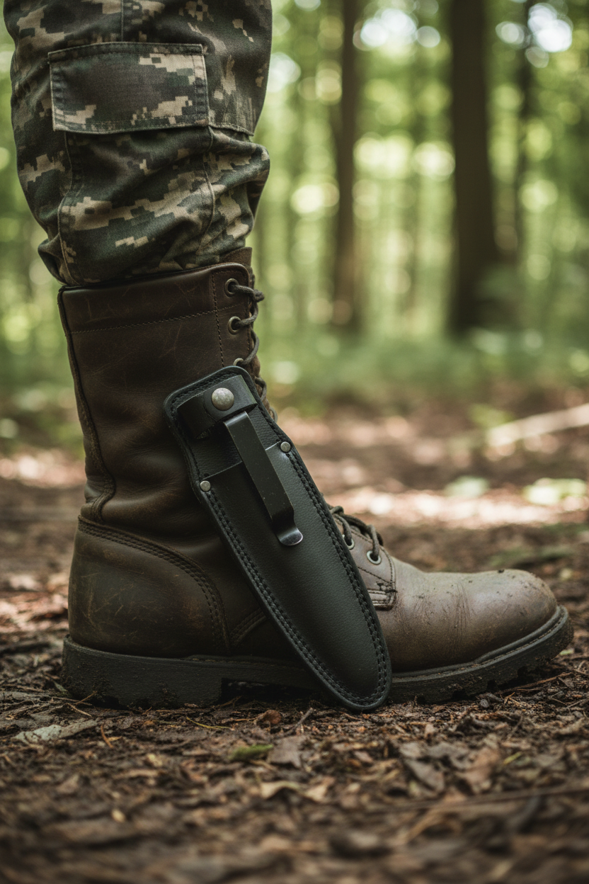 SOG Pentagon Sheath — Boot Side Version 2