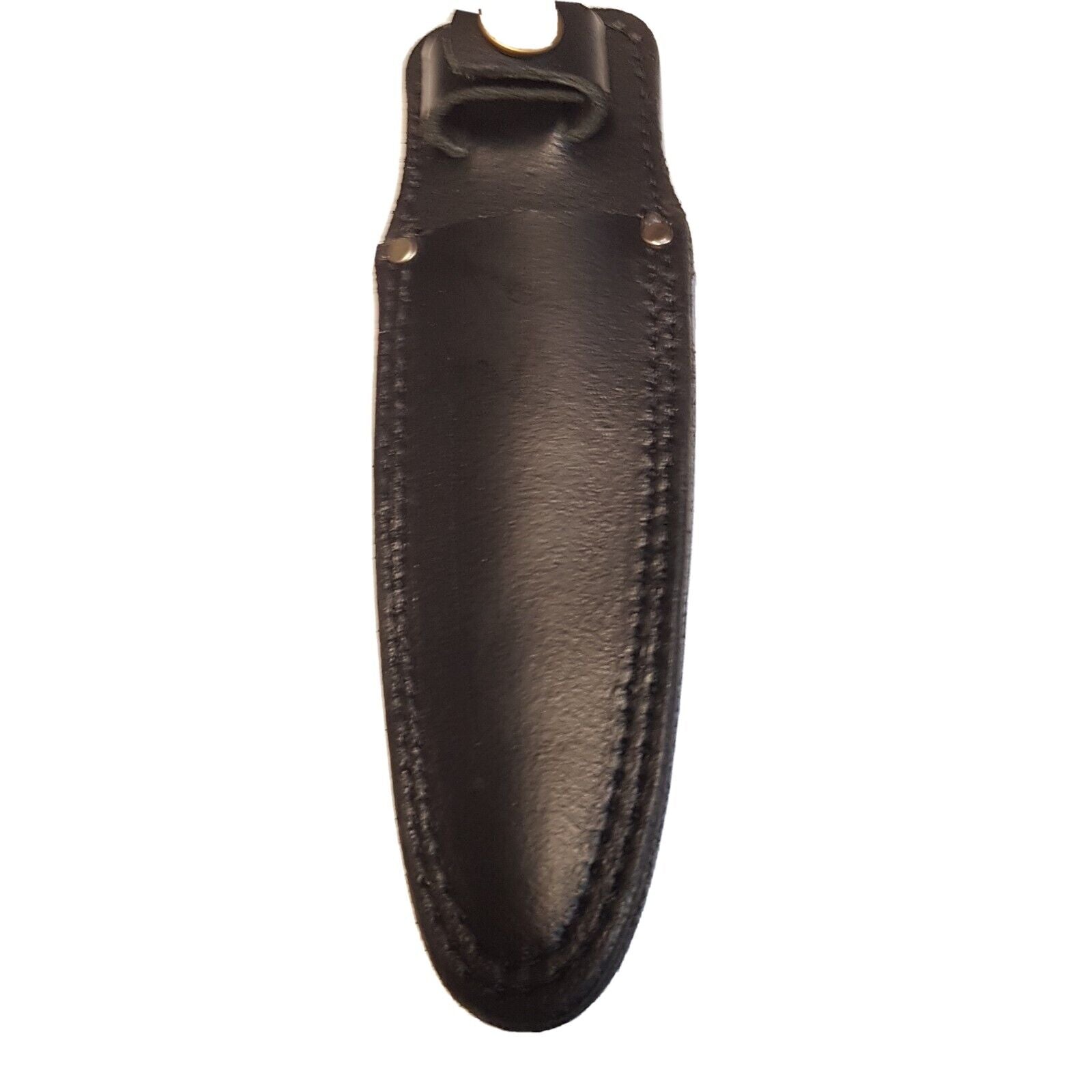 sog pentagon knife black leather sheath