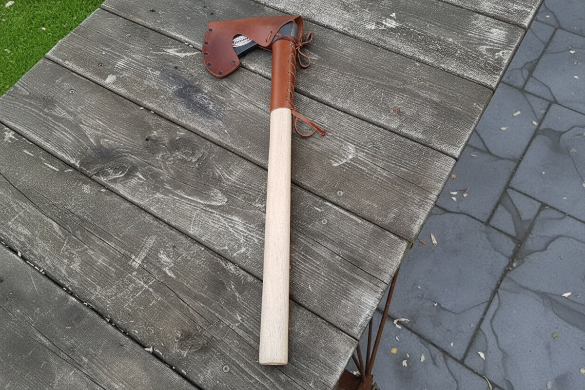 Tomahawk Brown Leather — Recoloured
