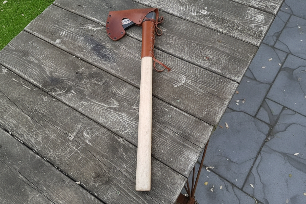 Tomahawk Brown Leather — Recoloured