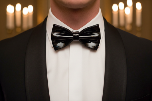 Traditional Patent Leather Bow Tie — Black Tie Lifestyle
