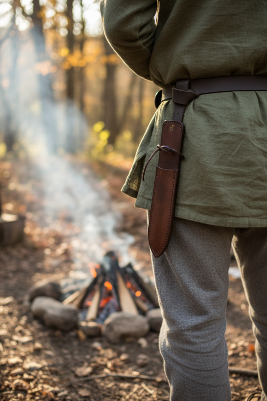 Viking Dagger Sheath — Lifestyle
