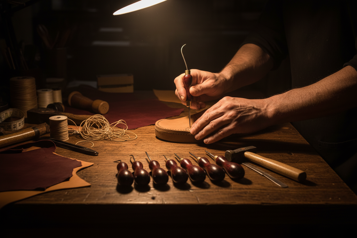 Vintage Awl Set Workshop Craftsman